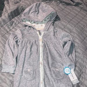 Carter’s fleece hooded jumper